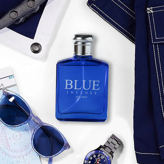 BLUE CHARM Eau de Parfum Spray 3.4 Ounce / 100 Ml Multi-Layered Fragrance Aromatic Fragrance for Men Men's EDP Perfumes Fruit