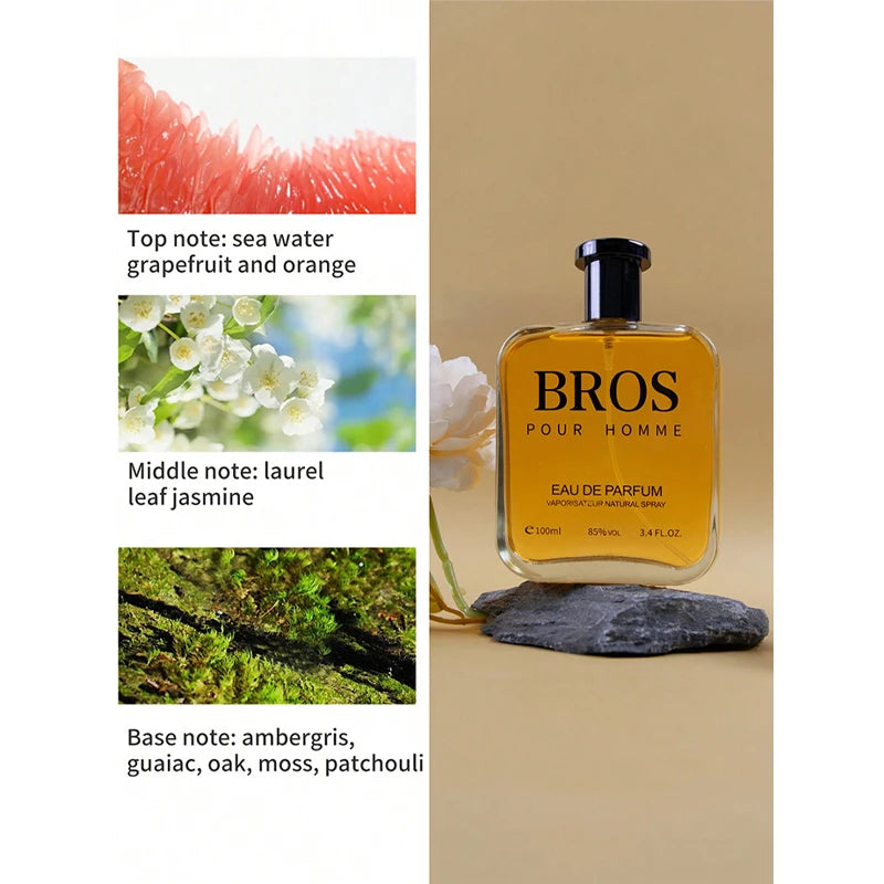 Arabian Cologne For Men Perfume Luxury Neutral Fragrance Charm Woody Designer Perfumes Fresh Floral Fragrance Eau De Toilette