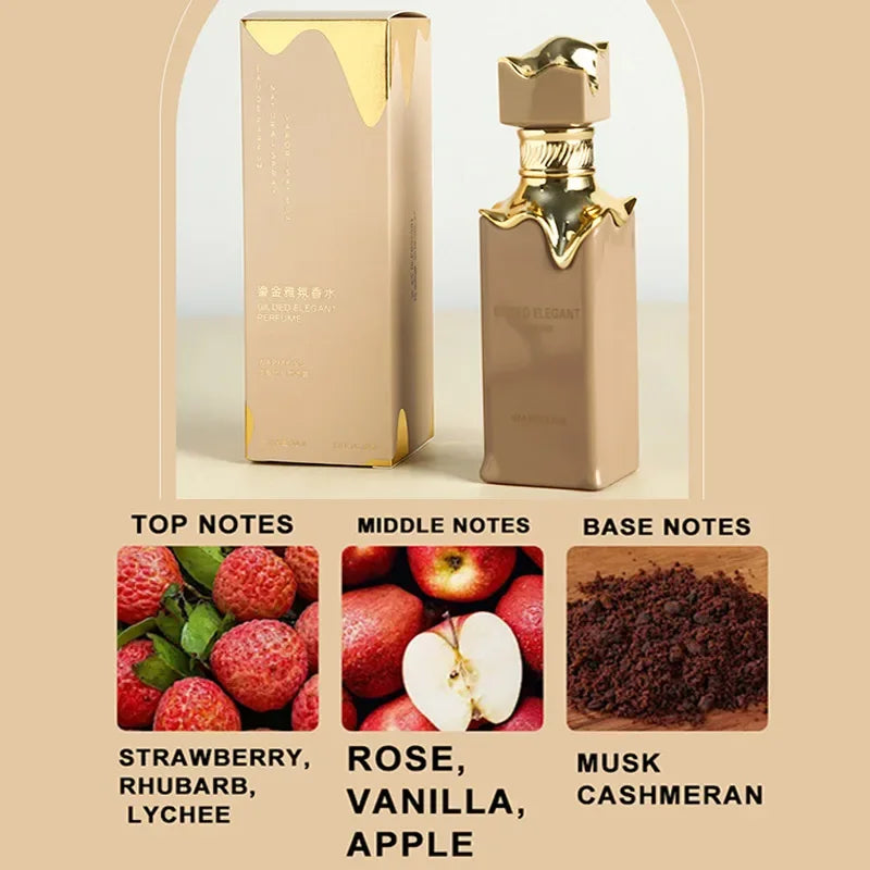 Cream Pancake Perfume Arab Brand Long-lasting Fragrance Fresh Floral Fruity Gourmet Tune Elegant Charm Neutral Eau De Toilette