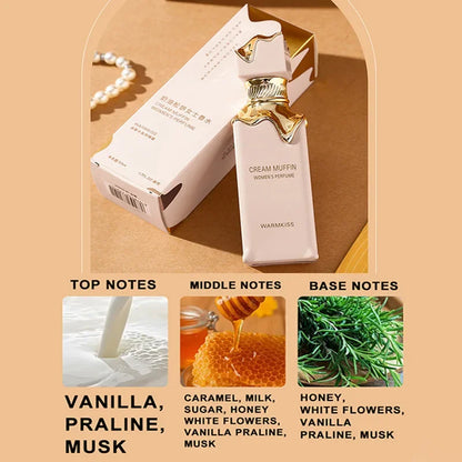 Cream Pancake Perfume Arab Brand Long-lasting Fragrance Fresh Floral Fruity Gourmet Tune Elegant Charm Neutral Eau De Toilette
